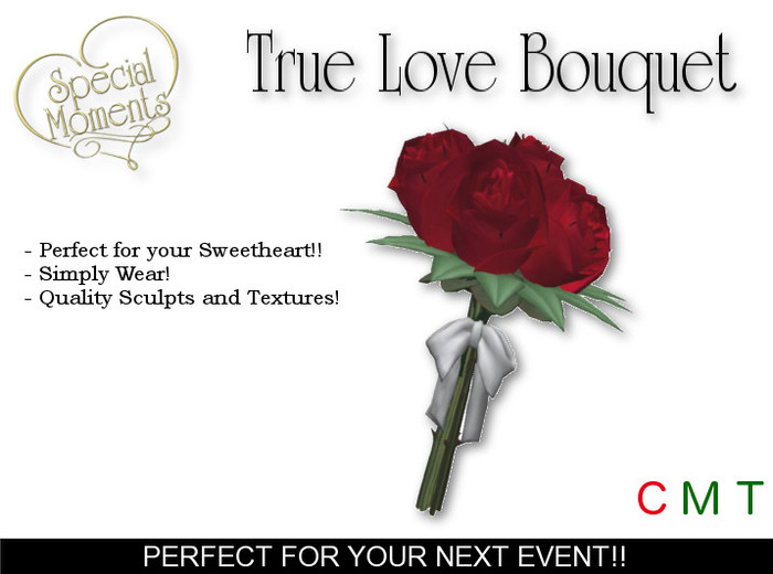 True Love Bouquet - Red