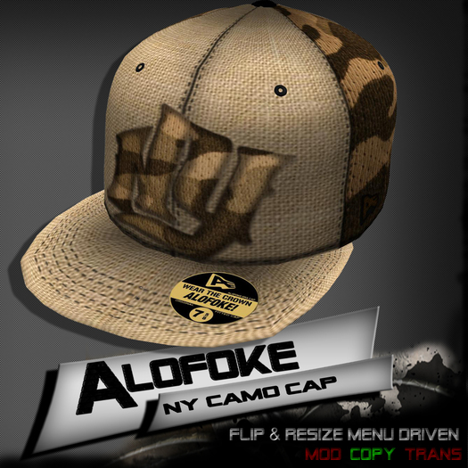 Alofoke! - NY Camo Cap