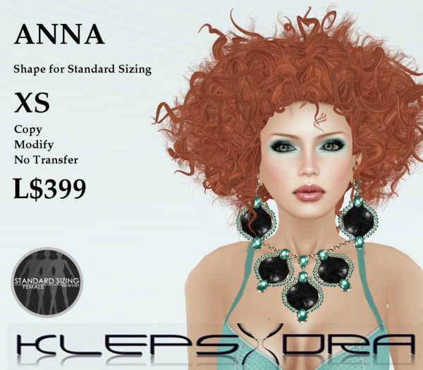 Klepsydra -Anna XS - mod