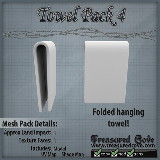-TC- Towel Pack 4 Mesh