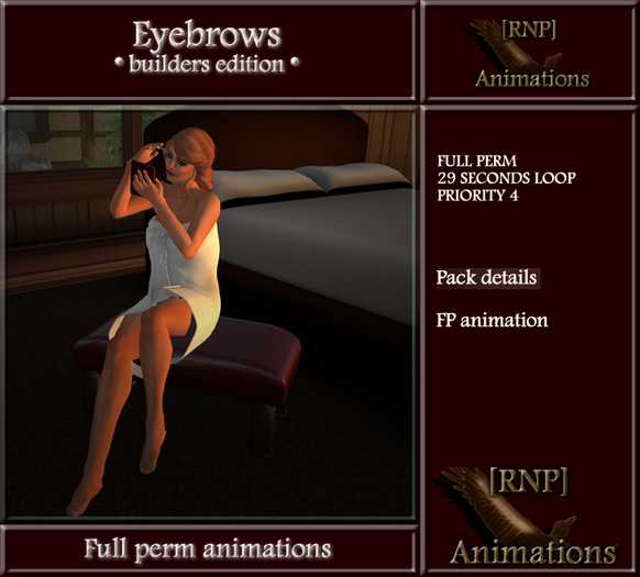 [RNP] Eyebrows_Full Perm Vanity Animation 