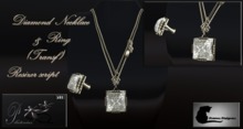 Diamond Necklace & Ring Box
