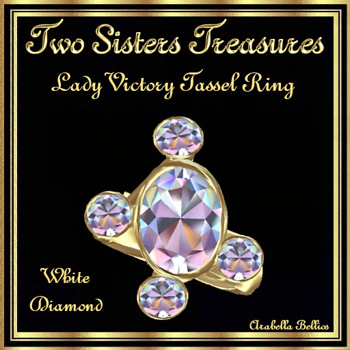TST - LADY VICTORIA TASSEL DIAMOND RING YG