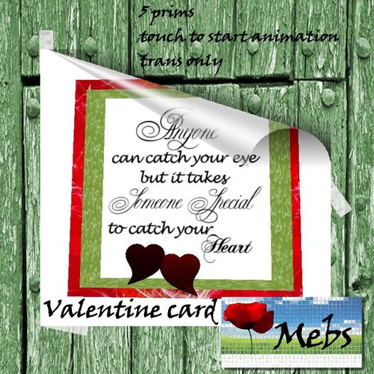 Specialy for You ! animated valentinecard