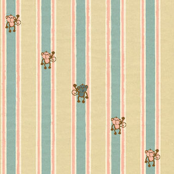 Second Texture Monkey Second Life Marketplace - Bliss Nursery Textures - Monkey Fun - Box