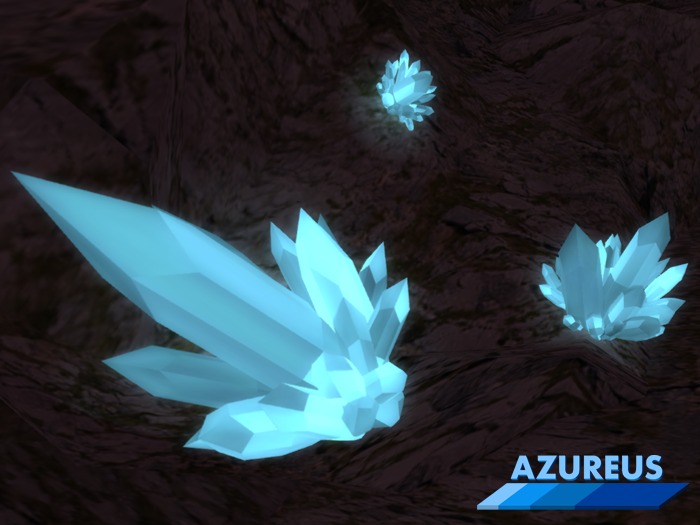 {Azureus} Small Topaz Crystals