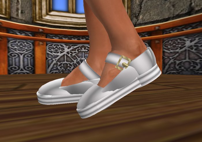*BL* White Shoes