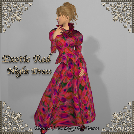 *Miroku*ExoticRedNightDress(BOX))