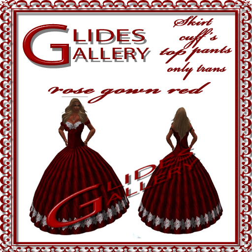 Rose Gown Red