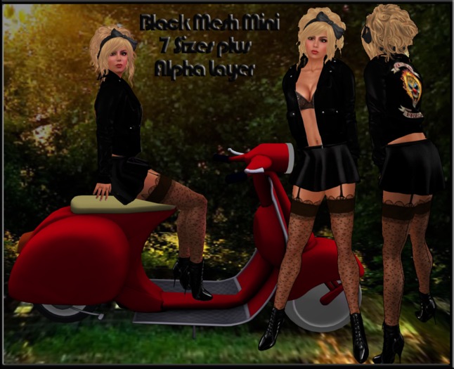 Black Mesh Mini