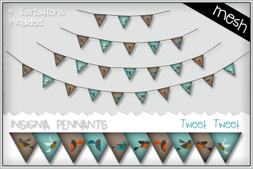 *KKPW* Tweet Tweet Pennant