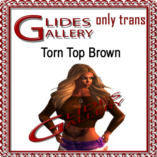 Torn Top Brown