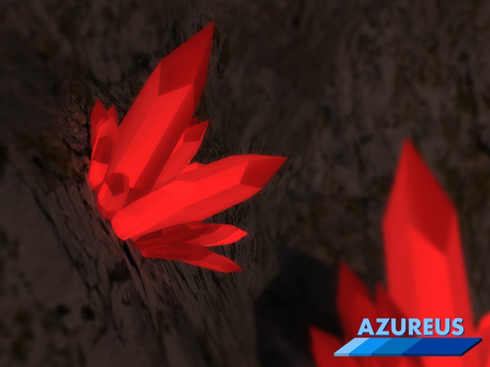 {Azureus} Medium Ruby Crystal