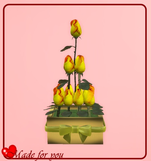 Bright and Rosy - Yellow roses