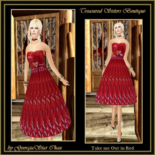 GSC Take me Out Red Dress