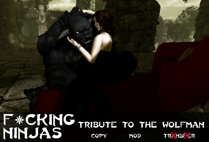 *FN* Tribute to the Wolfman (couples) Pose + Chaise