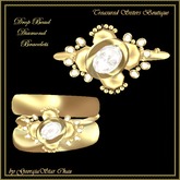 TST Drop Bead Diamond Bracelets