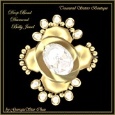 TST Drop Bead Diamond Belly Jewel