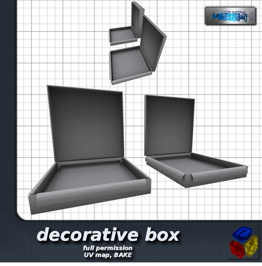 -LEO- decorative box v1 [MESH] full permission