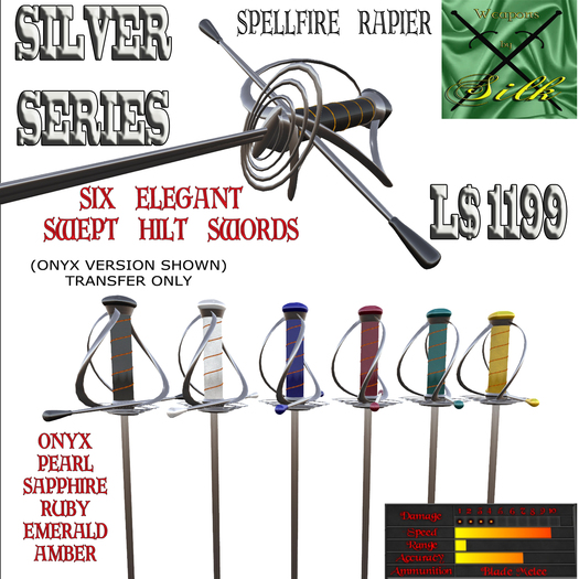 Rapiers (Silver Series) (Boxed)