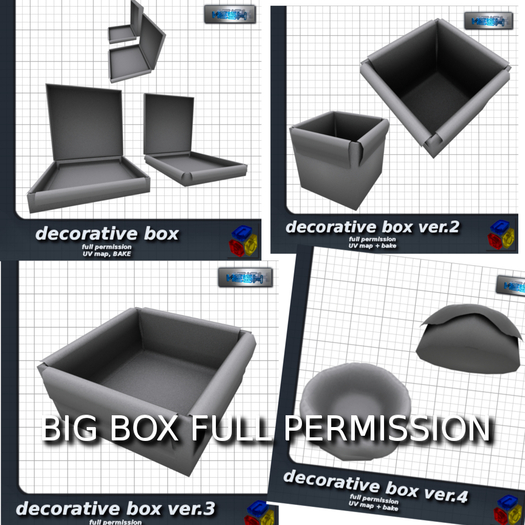-LEO- BIG PACK decorative box [MESH] FULL PERMISSION