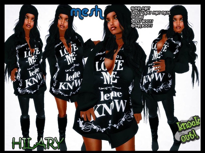 ..::Knockout!..:: HILARY black