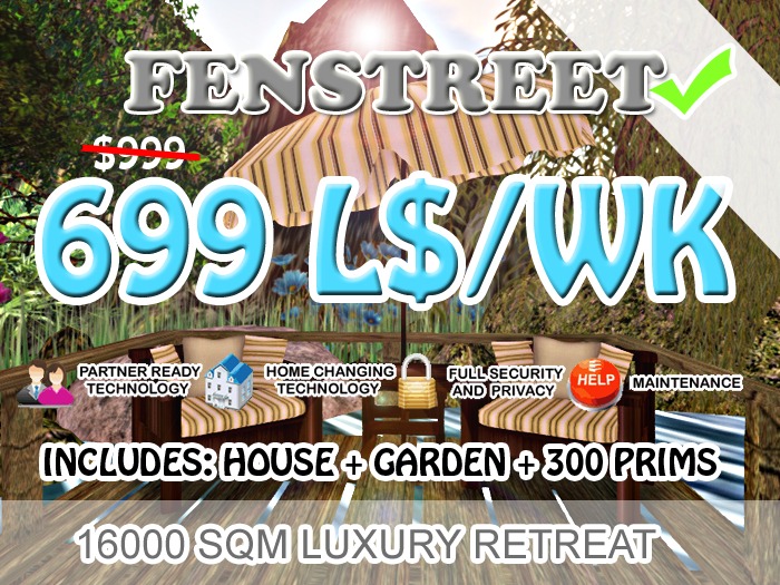 AFFORDABLE SKYBOX 699 L$ - 16000 SQM Millionaire Retreats