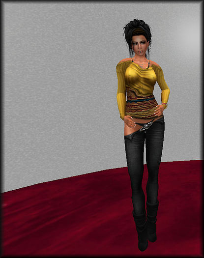 Anne in yellow