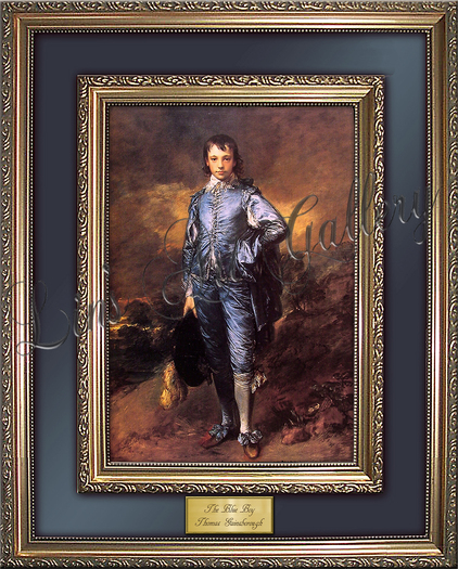 Blue Boy  (Custom Frame)