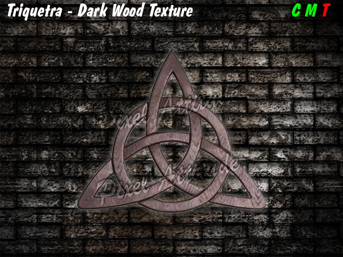 Triquetra - Dark Wood Decor Texture 