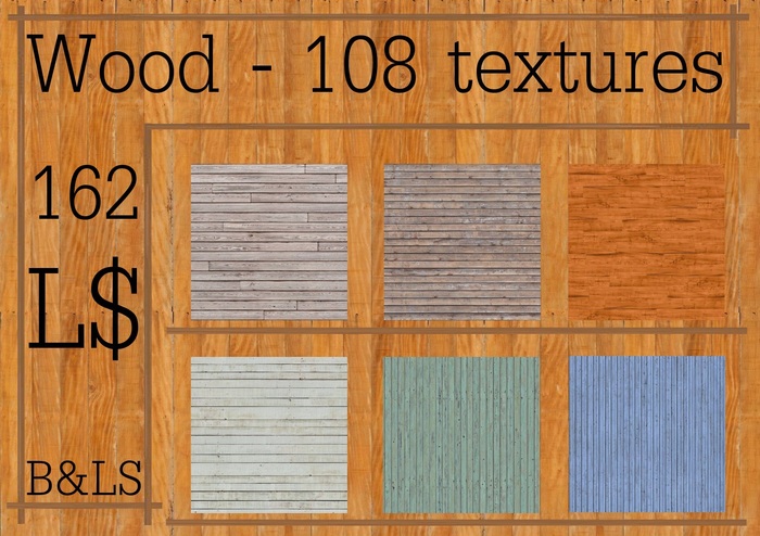 B&LS - wood - 108 textures