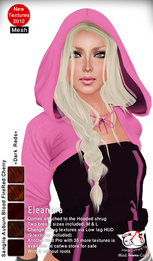 ^;^CaTwA^;^ Mesh Eleanora/Dark Reds