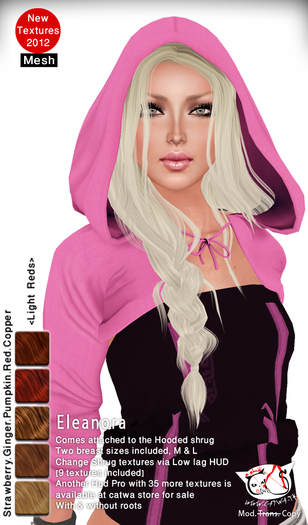 ^;^CaTwA^;^ Mesh Eleanora/Light Reds