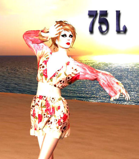 Pinks Roses Skully  Flounce Dress