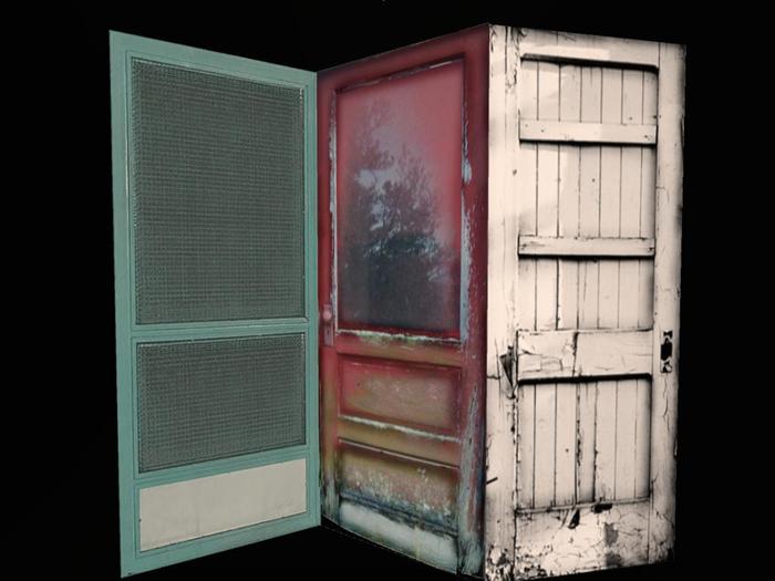 Privacy Screen - SASS Shabby and Chic Backdoor screen