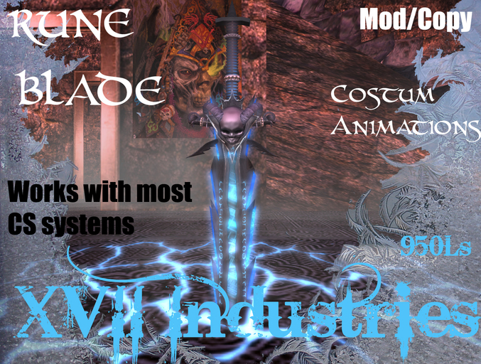 Bloodrose Industries Rune Blade