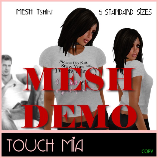 (Touch Mia) Laters, baby (red) T shirt