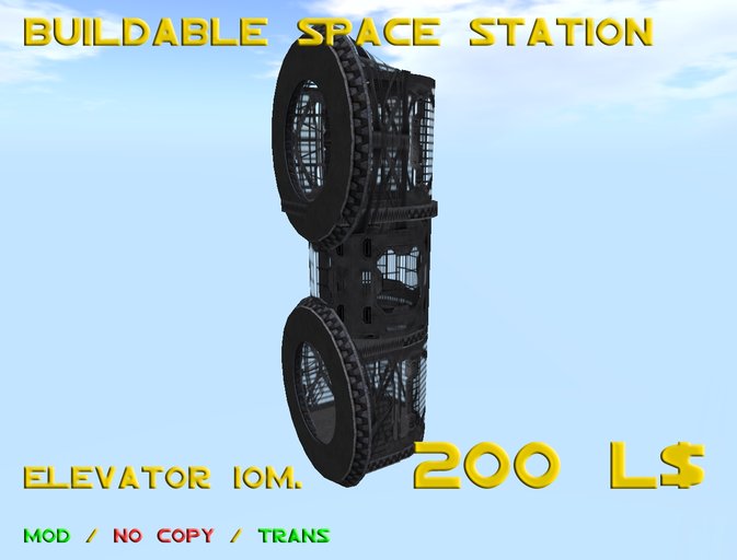 station elevator 10m