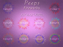Peeps Textures Fireworks