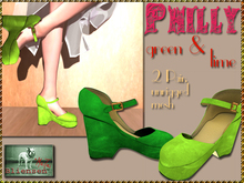 Bliensen + MaiTai - Philly - Shoes - Green & Lime