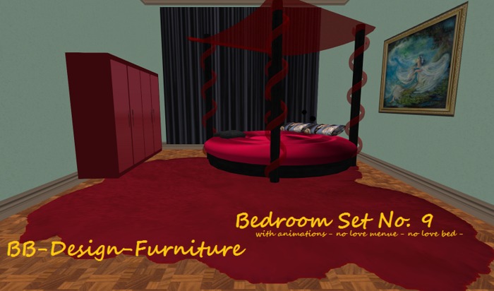Bedroom Set No. 9 Modern French Style