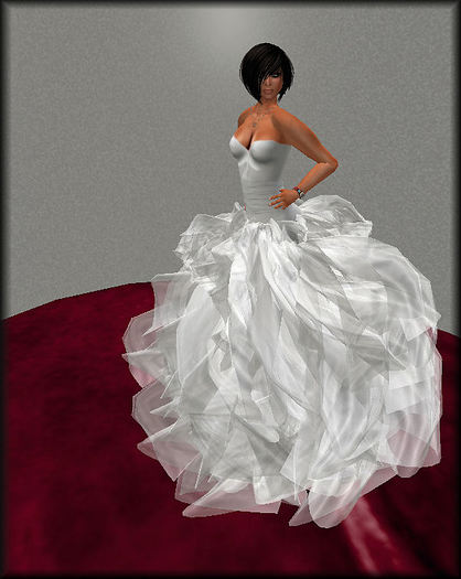 Nora in white