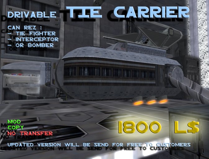 Imperial TIE carrier