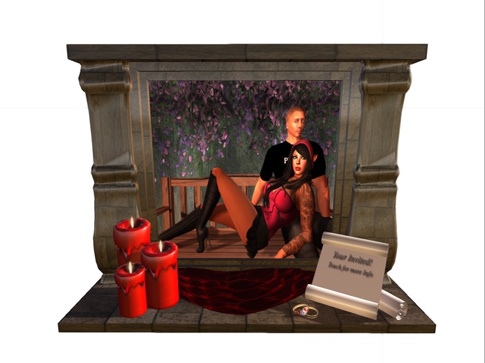 Gothic Blood Wedding Invite