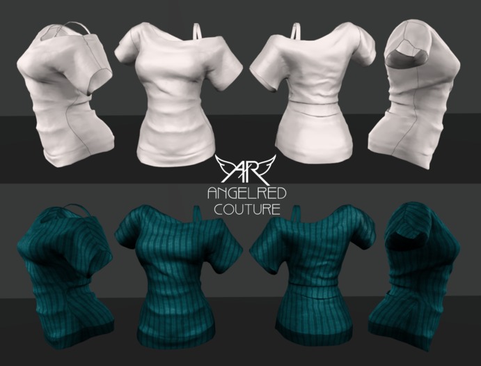 AngelRED - FULL PERM Mesh Hanah Top [DEMO]