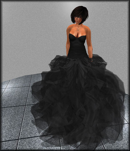 Nora in black