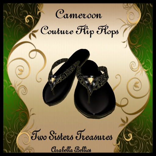 CAMEROON FLIP FLOPS BOXED