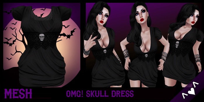 ^v^DRBC^v^ OMG! Skull Dress
