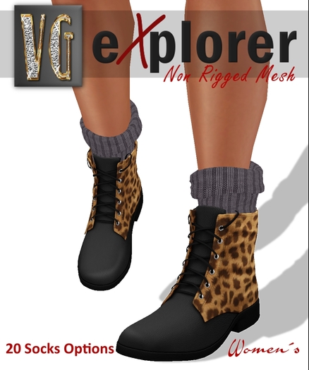 VG EXPLORER (womens) BLACK/LEO