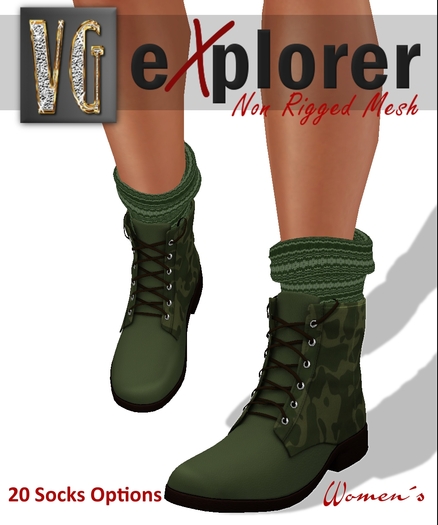 VG EXPLORER (womens) OLIVE/CAMO